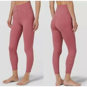 Lululemon Unlimit HR Tight 25" Keyhole Size 4
